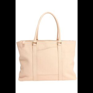 Terrida The Colorful Leather Tote Bag Nude